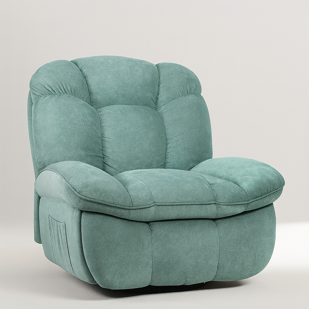 Wide Power Recliner Chair with Vibration Massage and Heated