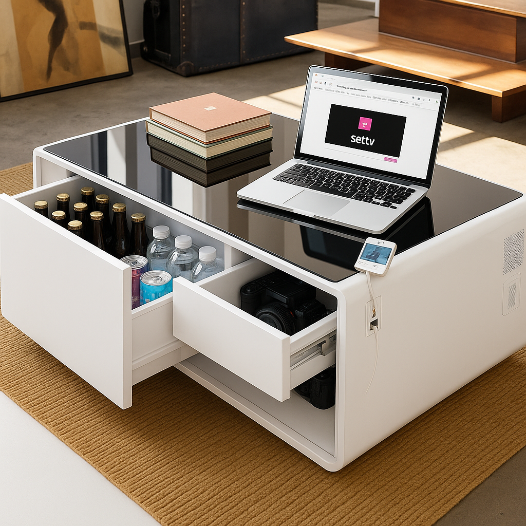 Smart coffee table